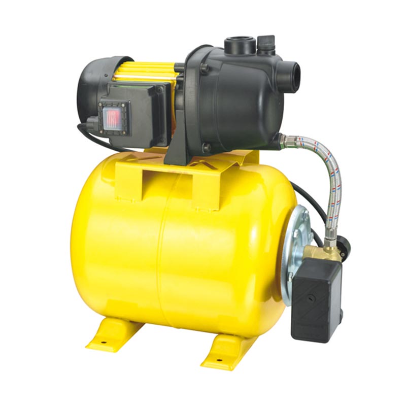 Vrtna črpalka za dvig tlaka s tlačno posodo