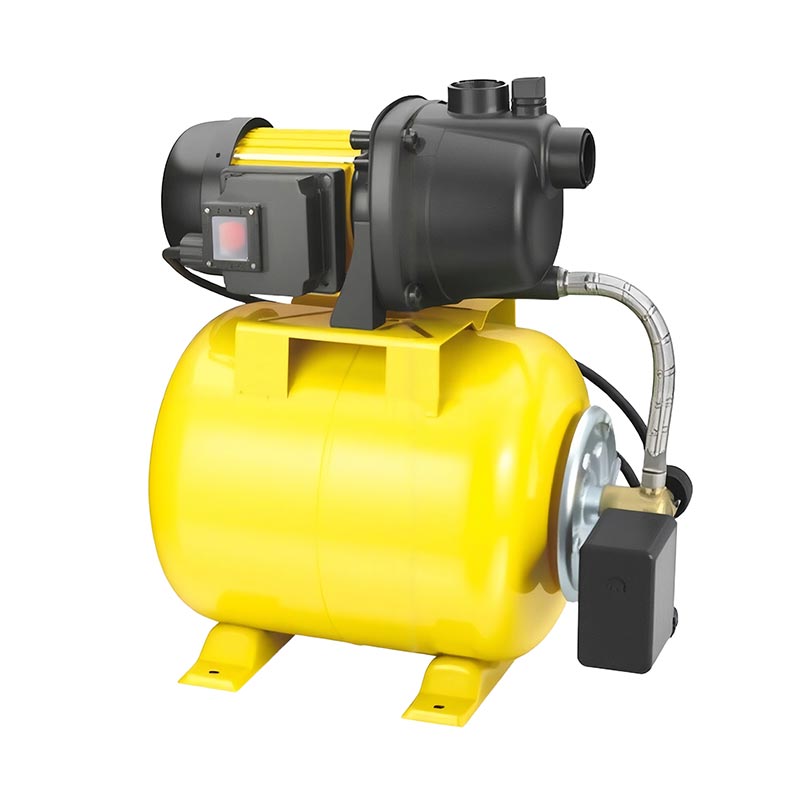 Vrtna električna črpalka za plitve vodnjake s tlačnim rezervoarjem za vodo